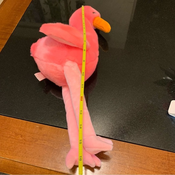 Ty Beanie Buddies Collection Pinky Flamingo 1998 - Picture 7 of 13